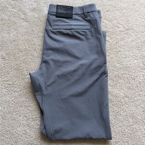 Men's Lululemon ABC Slim Fit Trouser Pants 35x32 NWT Gray
